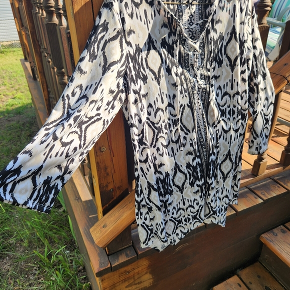 New Directions women's Blouse Size M - Picture 5 of 7